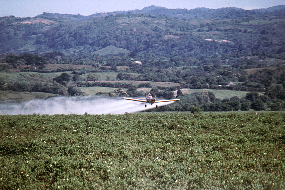 {field trials site - conventional spraying}