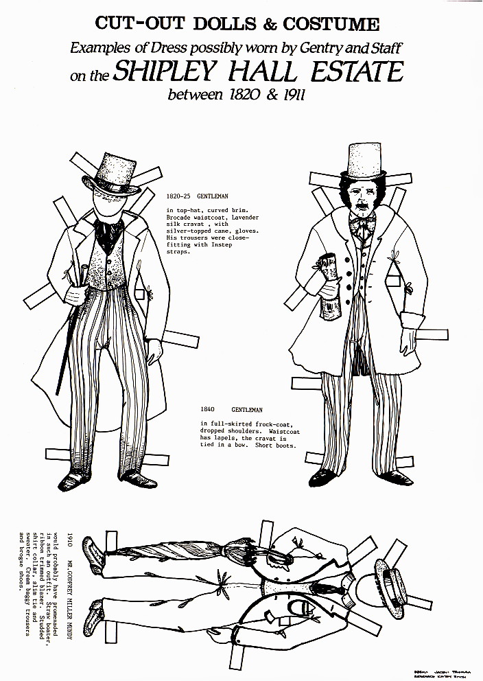 {costumes cutout model}