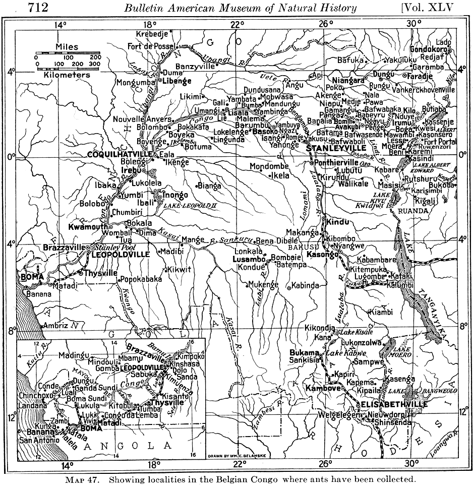 {Historic map of the Congo Basin}